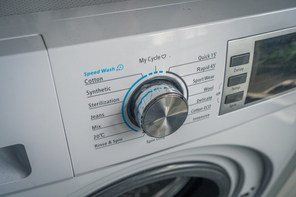 Washing machine programme controls
